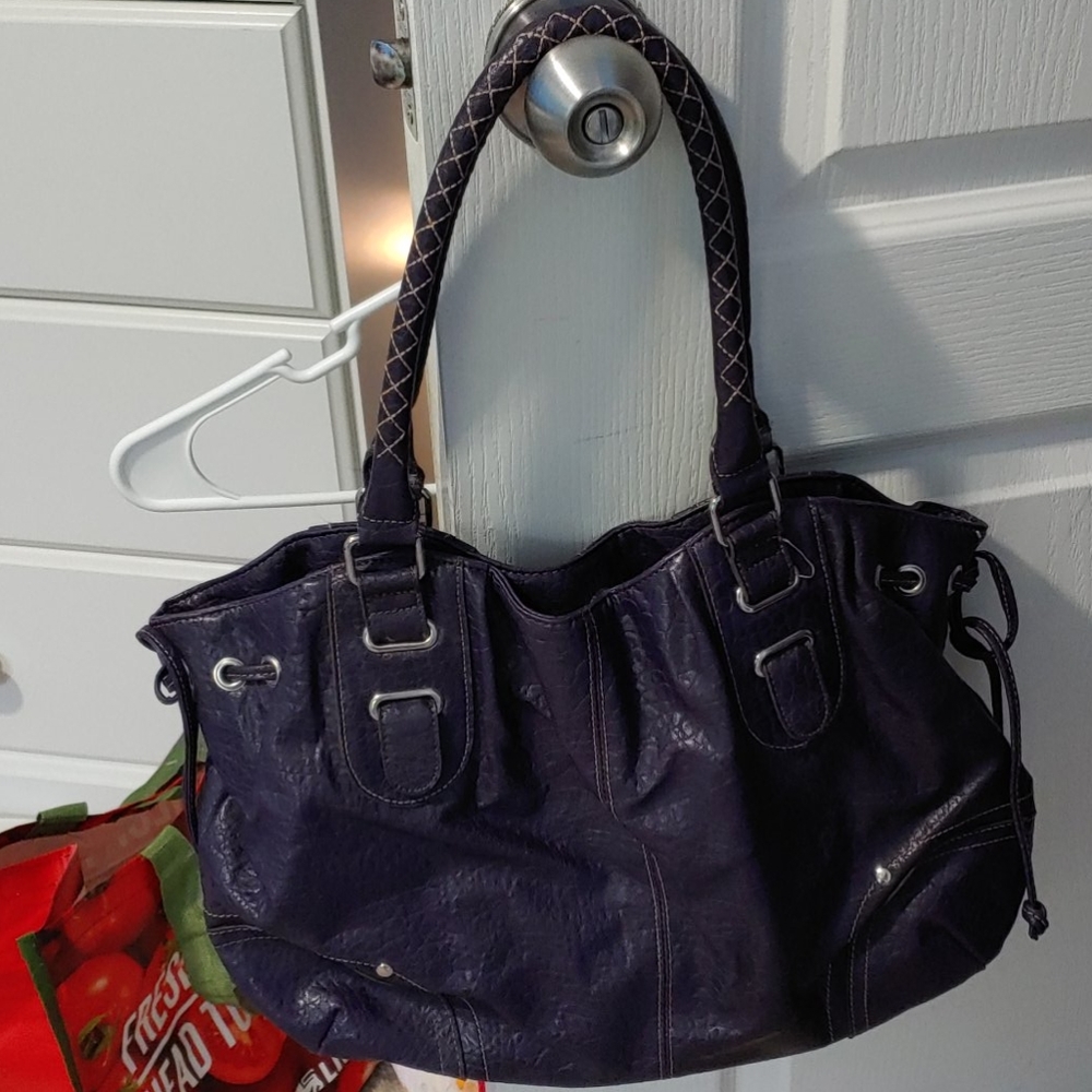 Purple big purse